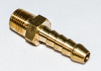 BARB MALE    BRASS   18  BSP  14  HOSE, MPN:1610070100