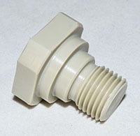 PLUG PLASTIC 14 BSP, MPN:1610089800