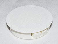 Dome plug 1 1/2 hole (white), MPN:4040-0119