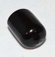 CAP,3/8 X 1/2,BLACK VINYL, MPN:4040-0452