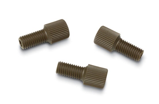 PPS nuts, 1/8 in, 1/4-28 thread  10/PK, MPN:5063-6599