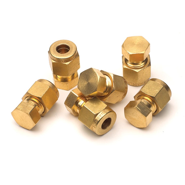 Cap, 1/4in Brass,  6/Pk, MPN:5180-4120