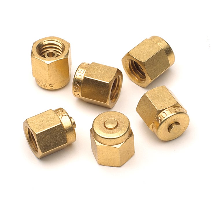 Plug, 1/8in Brass  6/PK, MPN:5180-4124