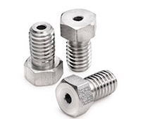 Nut, 1/16in stainless steel Valco, 10/Pk, MPN:5181-1291