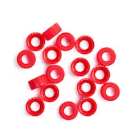 Red screw caps  100/PK, MPN:5182-0726