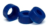 Blue color screw caps  100/PK, MPN:5182-0728