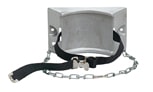 Cylinder wall bracket with strap + chain, MPN:5183-1941