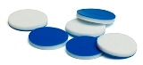 Blue pre-slit PTFE/Si septa, 100PK, MPN:5183-2074