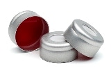 Sliver Crimp Cap, PTFE/Si, 11mm,1000PK, MPN:5183-4500