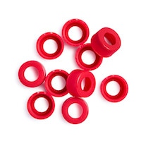 Red Screw Caps for 40mL Vials 100/pk, MPN:5190-6172