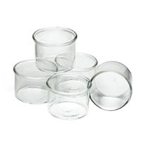 Glass beakers 25 mL, bulk std, PSD, 5/pk, MPN:6610008200