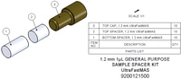 Sample Spacer Kit, 1.2 mm, 1uL, MPN:9200121500