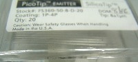 FUSED-SILICA PICOTIPS - 20 pack, MPN:9301-6378