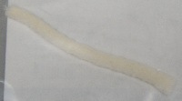 1/8in od x 55mm long, Felt, White, MPN:G1982-20000