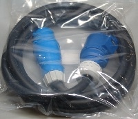 Power Cord w/IEC60309 plug and connector, MPN:G3280-60059