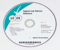 Agilent Lab Advisor DVD B.01.04 LC-CE, MPN:G4800-60135