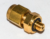 FLow Connector for SPME regulator, MPN:G6500-67006