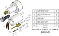 Starter Kit, 5.0 mm, 105uL, Reduced 13C, MPN:MPRA000032