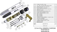 Starter Kit, 3.2mm, 22uL, MPN:MPRA000133