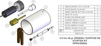 Starter Kit, 4.0 mm, 46uL, MPN:MPRA000504