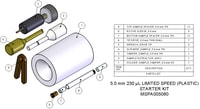 Starter Kit, 5.0 mm 230 uL High Capacity, MPN:MSPA005060