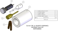 Packing Tool Kit, 5.0 mm, 160uL, MPN:MSPA006022